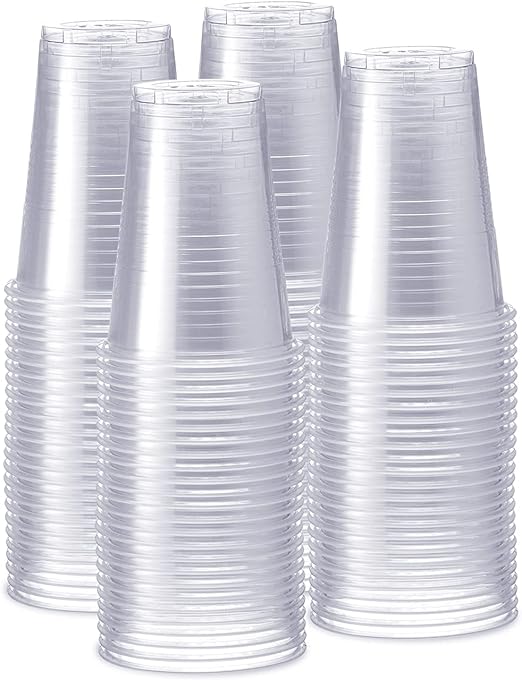 Disposable plastic cup